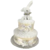 Gâteau De Couches Beige Et Son Lapin 2 Gâteau De Couches Beige Et Son Lapin -C Comme Cadeau Soldes gateau de couches beige et son lapin