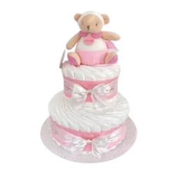 Gâteau De Couches Et Sa Boîte à Musique Souris