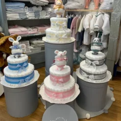 Gâteau De Couches Et Sa Boîte à Musique Lapin 7 Gâteau De Couches Et Sa Boîte à Musique Lapin -C Comme Cadeau Soldes gateau de couches et sa boite a musique lapin 5