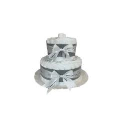 Gâteau De Couches Gris Et Son Mouton -C Comme Cadeau Soldes gateau de couches gris et son mouton 2