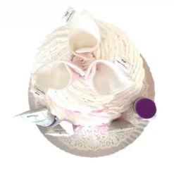 Gâteau De Couches Rose Et Ses Soins De Peau BIO