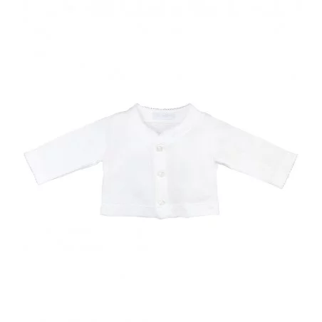 Gilet En Maille De Coton Antibactérienne Laranjinha - 6 Mois 4 Gilet En Maille De Coton Antibactérienne Laranjinha - 6 Mois – Image 2