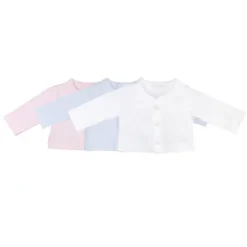 Gilet En Maille De Coton Antibactérienne Laranjinha - 6 Mois