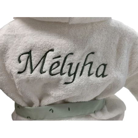 Gloop - Peignoir De Bain Organic Green 0 - 12 Mois 4 Gloop - Peignoir De Bain Organic Green 0 - 12 Mois – Image 2