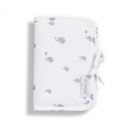 Gloop - Protège Carnet De Naissance Éléphants 3 Gloop - Protège Carnet De Naissance Éléphants