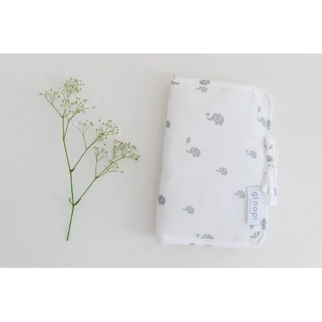 Gloop - Protège Carnet De Naissance Éléphants 5 Gloop - Protège Carnet De Naissance Éléphants – Image 3