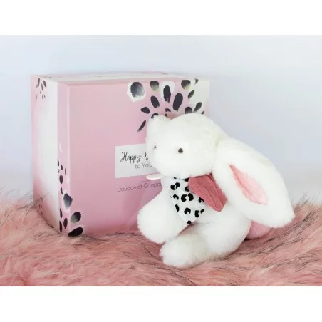 Happy - Pantin Blush 25cm - Doudou & Compagnie 4 Happy - Pantin Blush 25cm - Doudou & Compagnie – Image 2