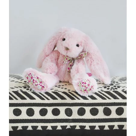 Histoire D'Ours - Lapin Rose 40 Cm 6 Histoire D'Ours - Lapin Rose 40 Cm – Image 4