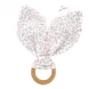 Hochet Oreilles De Lapin Petites Roses -C Comme Cadeau Soldes hochet oreilles de lapin petites roses