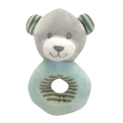 Cadeau De Naissance, Hochet Teddy L'ours, Jouet D'éveil Bébé -C Comme Cadeau Soldes hochet teddy l ours 1