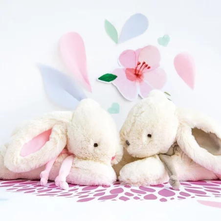 Lapin Bonbon - Peluche Rose 30cm Doudou Et Compagnie 5 Lapin Bonbon - Peluche Rose 30cm Doudou Et Compagnie – Image 3