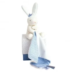 Lapin Matelot - Doudou Avec Mouchoir Doudou Et Compagnie -C Comme Cadeau Soldes lapin matelot pantin avec mouchoir 3