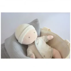 Le Poupon De Doudou - Gris Doudou Et Compagnie -C Comme Cadeau Soldes le poupon de doudou gris 1