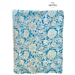 Lot De 4 Lingettes Réutilisables Bleuets Des Champs