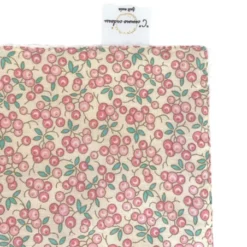 Lot De 4 Lingettes Réutilisables Petites Cerises -C Comme Cadeau Soldes lot de 4 lingettes reutilisables petites cerises 2