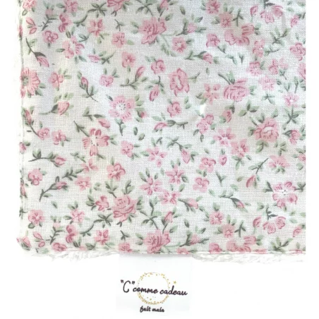 Lot De 4 Lingettes Réutilisables Petites Roses 5 Lot De 4 Lingettes Réutilisables Petites Roses – Image 3