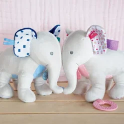 Pantin D'activités éléphant - Baby Nat' -C Comme Cadeau Soldes pantin d activites elephant baby nat 1 1