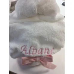 Peignoir Personnalisable Et Ses Chaussons 100 % Coton Bio Lasarito - 0-6 Mois 7 Peignoir Personnalisable Et Ses Chaussons 100 % Coton Bio Lasarito - 0-6 Mois -C Comme Cadeau Soldes peignoir personnalisable et ses chaussons 100 coton bio lasarito 0 6 mois 2