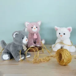 Peluche Bébé Chat 6 Peluche Bébé Chat -C Comme Cadeau Soldes peluche bebe chat 1