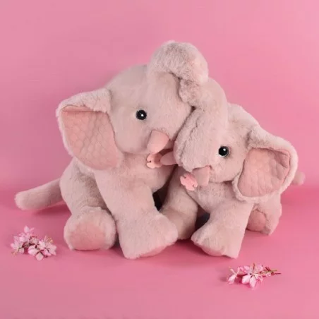 Peluche éléphant Preppy Chic - 30CM 4 Peluche éléphant Preppy Chic - 30CM – Image 2