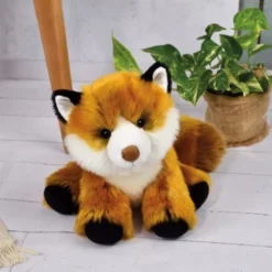 Peluche Gus Le Renard Orange - 28CM -C Comme Cadeau Soldes peluche gus le renard orange 28cm 2