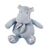 Peluche Hippopotame Bandana Bleu Ciel - 22CM