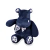 Peluche Hippopotame Bandana Bleu Marine - 22CM