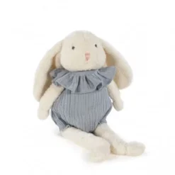 Peluche Lapin Bleu Gris 34 Cm -C Comme Cadeau Soldes peluche lapin bleu gris 34 cm 1