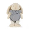 Peluche Lapin Bleu Gris 34 Cm -C Comme Cadeau Soldes peluche lapin bleu gris 34 cm