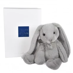 Peluche Lapin Preppy Chic - 40CM -C Comme Cadeau Soldes peluche lapin preppy chic 30cm 2