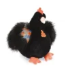 Peluche Poule Noire - 20CM 2 Peluche Poule Noire - 20CM -C Comme Cadeau Soldes peluche poule noire 20cm
