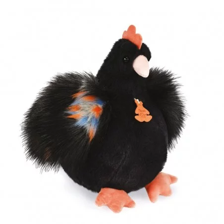 Peluche Poule Noire - 20CM 3 Peluche Poule Noire - 20CM