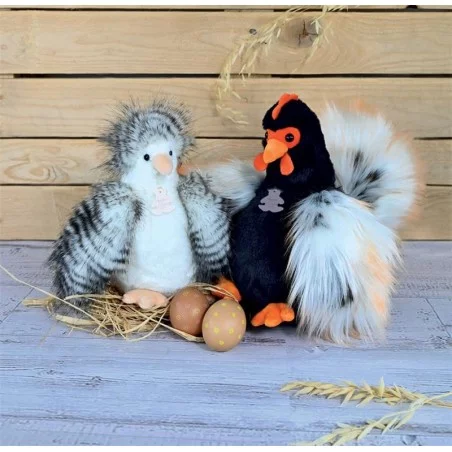 Poulette Blanche 20 Cm Histoire D'Ours - 4 Poulette Blanche 20 Cm Histoire D'Ours - – Image 2