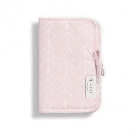 Gloop - Protège Carnet De Santé Collection Nordique Rose 4 Gloop - Protège Carnet De Santé Collection Nordique Rose – Image 2