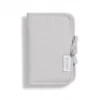 Protège Carnet De Santé Gris Lisse -C Comme Cadeau Soldes protege carnet de sante gris lisse