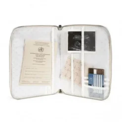 Pasito A Pasito Protège Carnet De Santé Toile De Jouy Beige -C Comme Cadeau Soldes protege carnet de sante toile de jouy beige 3