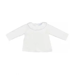 Pull Col Montant à Volants Laranjinha - 6 Mois