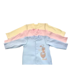 Pyjama Et Bonnet Uni 0-3 Mois 100 % Coton - Bembi