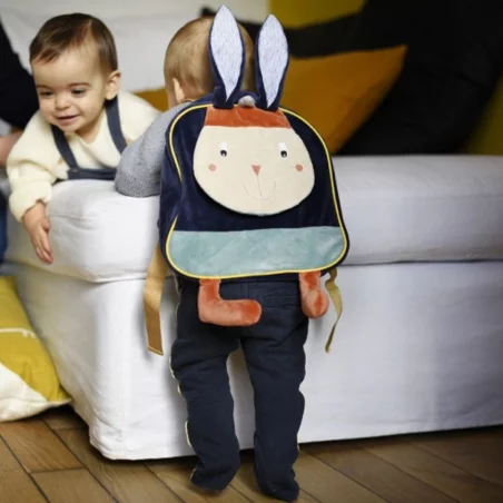 Sac à Dos Gabin Lapin - Ebulobo 4 Sac à Dos Gabin Lapin - Ebulobo – Image 2