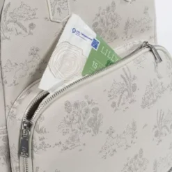 Sac à Dos Toile De Jouy Crème Pasito A Pasito -C Comme Cadeau Soldes sac a dos toile de jouy creme pasito a pasito 11