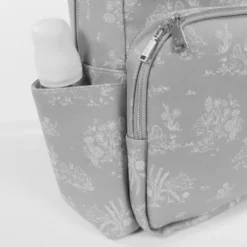 Sac à Dos Toile De Jouy Gris Pasito A Pasito -C Comme Cadeau Soldes sac a dos toile de jouy gris pasito a pasito 16