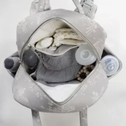 Sac à Dos Toile De Jouy Gris Pasito A Pasito -C Comme Cadeau Soldes sac a dos toile de jouy gris pasito a pasito 17