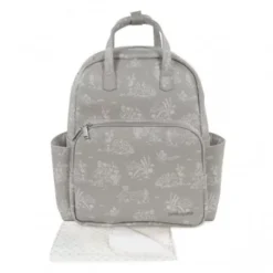 Sac à Dos Toile De Jouy Gris Pasito A Pasito -C Comme Cadeau Soldes sac a dos toile de jouy gris pasito a pasito 2