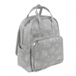 Sac à Dos Toile De Jouy Gris Pasito A Pasito -C Comme Cadeau Soldes sac a dos toile de jouy gris pasito a pasito 8