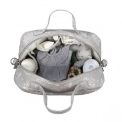 Pasito A Pasito Sac à Langer Toile De Jouy Gris -C Comme Cadeau Soldes sac a langer toile de jouy gris 14