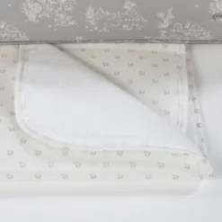 Pasito A Pasito Sac à Langer Toile De Jouy Gris -C Comme Cadeau Soldes sac a langer toile de jouy gris 4