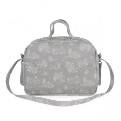 Pasito A Pasito Sac à Langer Toile De Jouy Gris -C Comme Cadeau Soldes sac a langer toile de jouy gris 8