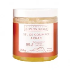 Sel De Gommage à L'Huile D'Argan BIO 350ml La Savonnerie Du Pilon Du Roy