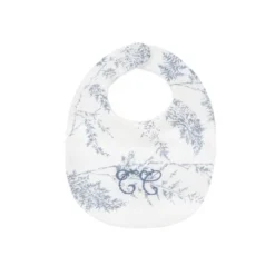 Tartine Et Chocolat - Bavoir Feuillage Bleuet