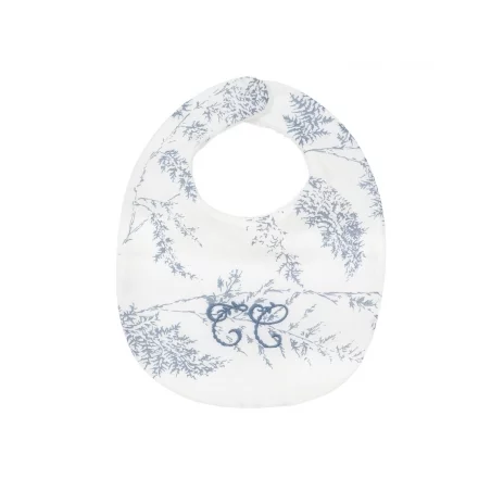 Tartine Et Chocolat - Bavoir Feuillage Bleuet 3 Tartine Et Chocolat - Bavoir Feuillage Bleuet